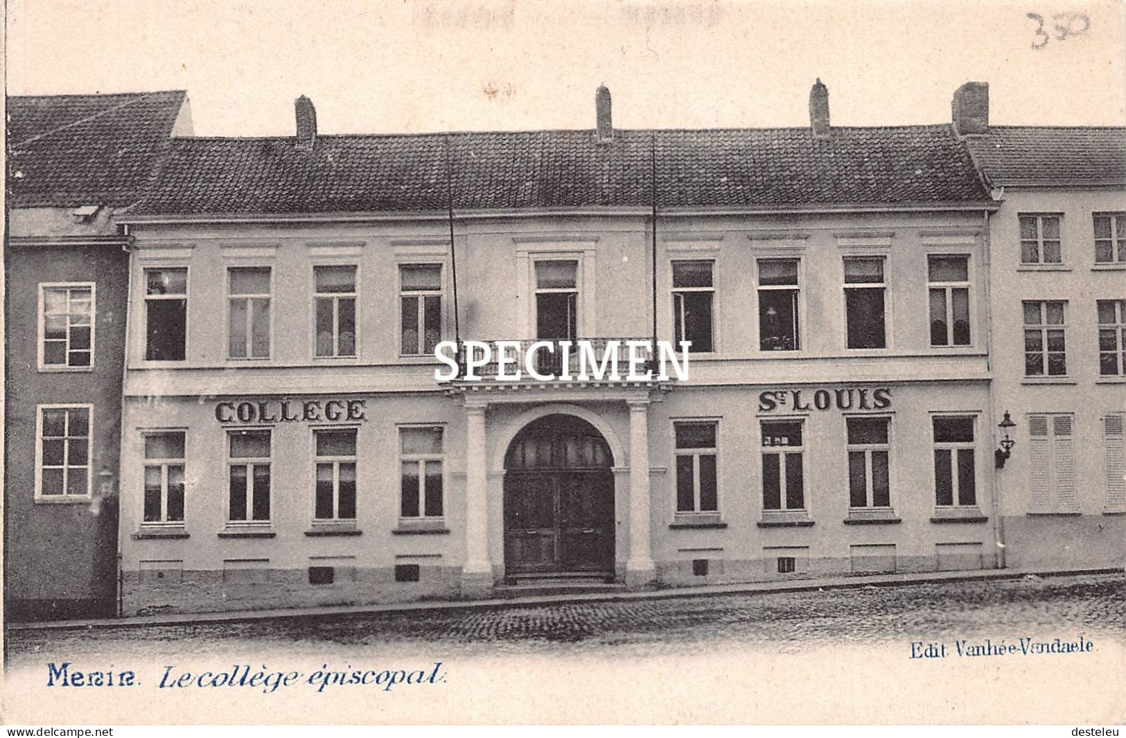 Le Collège épiscopal  - Menin - Menen - Menen