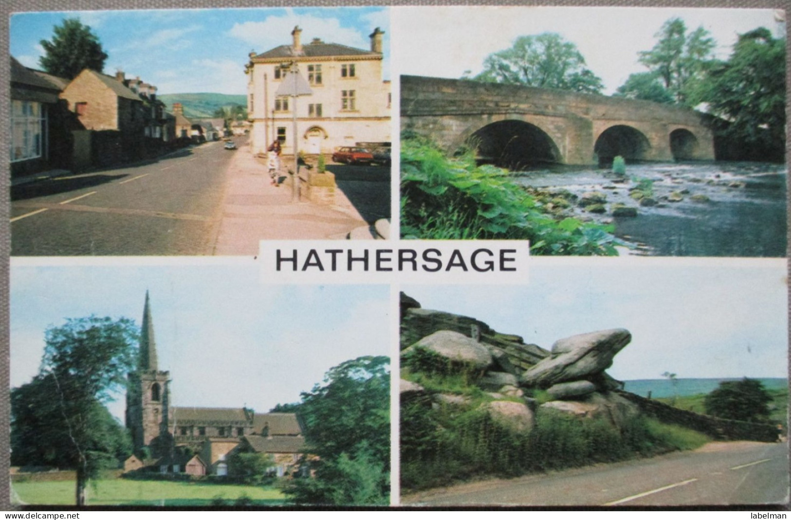 ENGLAND UK UNITED KINGDOM DERBYSHIRE HATHERSAGE KARTE CARD POSTCARD CARTOLINA CARTE POSTALE ANSICHTSKARTE POSTKARTE - Selkirkshire