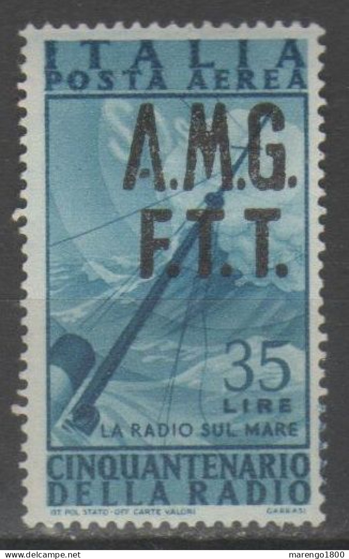 AMG FTT 1947 - Radio Posta Aerea 35 L. ** - Poste Aérienne