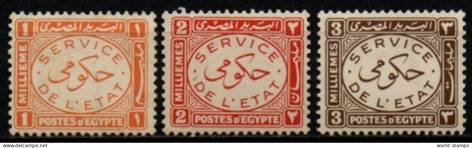 EGYPTE 1938 * - Service