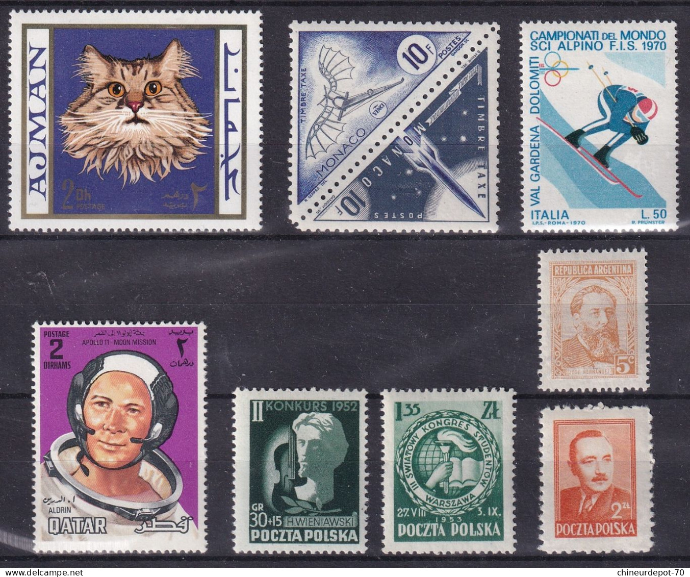 lot de timbres neufs sans charnière ** voir 32 photos **