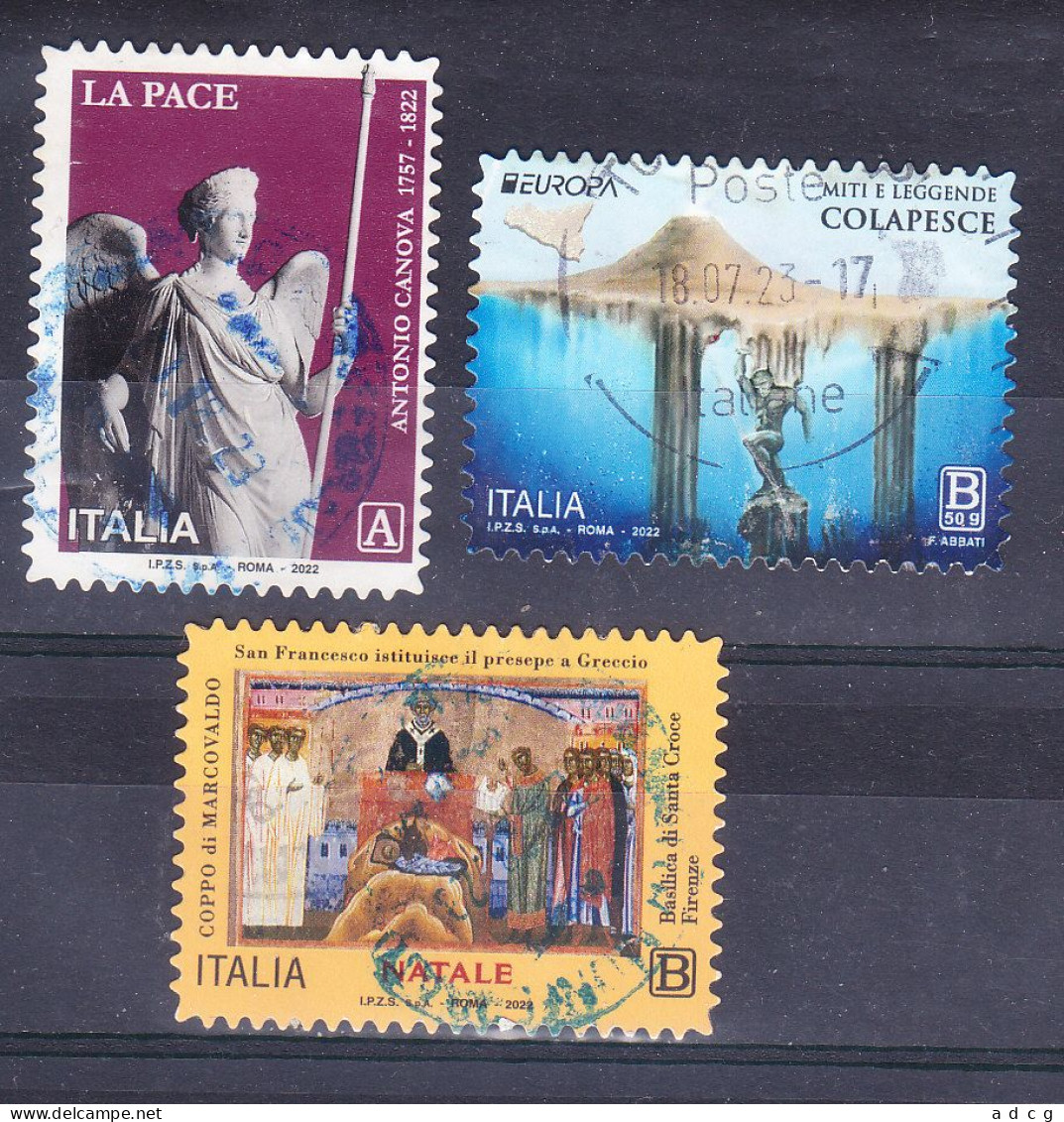 2022 CANOVA LA PACE EUROPA COLAPESCE NATALE USATO - 2021-...: Used