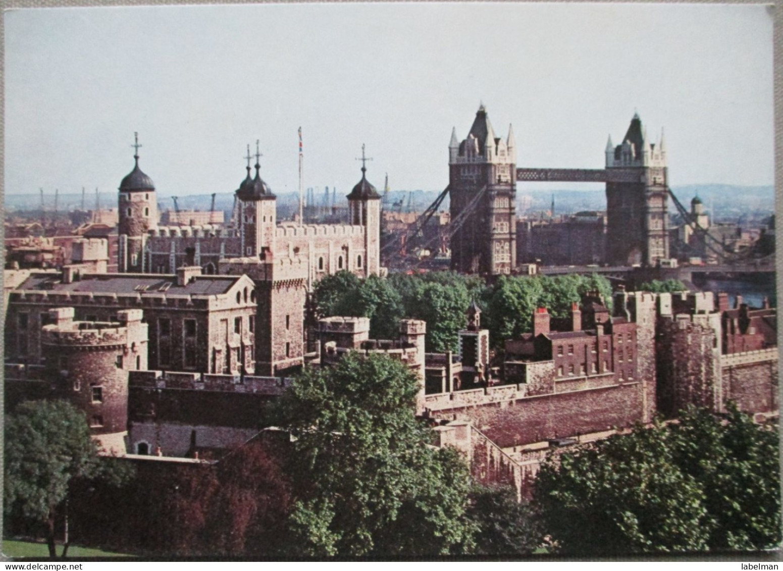 ENGLAND UK UNITED KINGDOM LONDON TOWER BRIDGE KARTE CARD POSTCARD CARTOLINA CARTE POSTALE ANSICHTSKARTE POSTKARTE - Selkirkshire