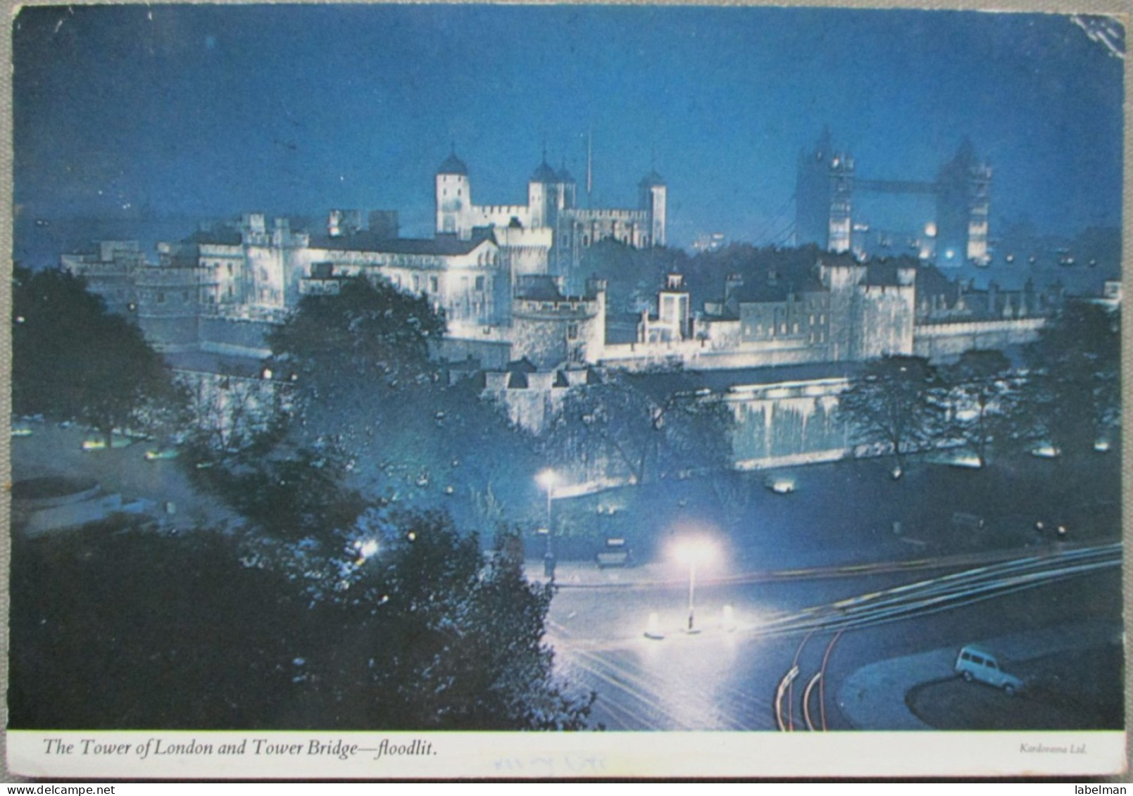 ENGLAND UK UNITED KINGDOM LONDON TOWER BRIDGE KARTE CARD POSTCARD CARTOLINA CARTE POSTALE ANSICHTSKARTE POSTKARTE - Selkirkshire