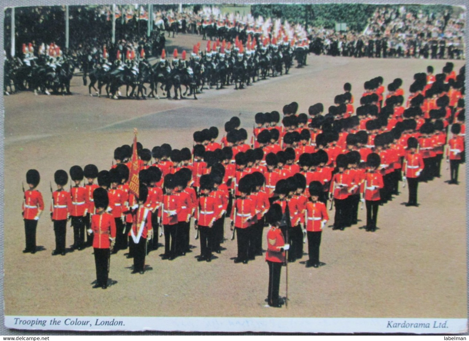 ENGLAND UK UNITED KINGDOM LONDON GUARDS PARADE KARTE CARD POSTCARD CARTOLINA CARTE POSTALE ANSICHTSKARTE POSTKARTE - Selkirkshire