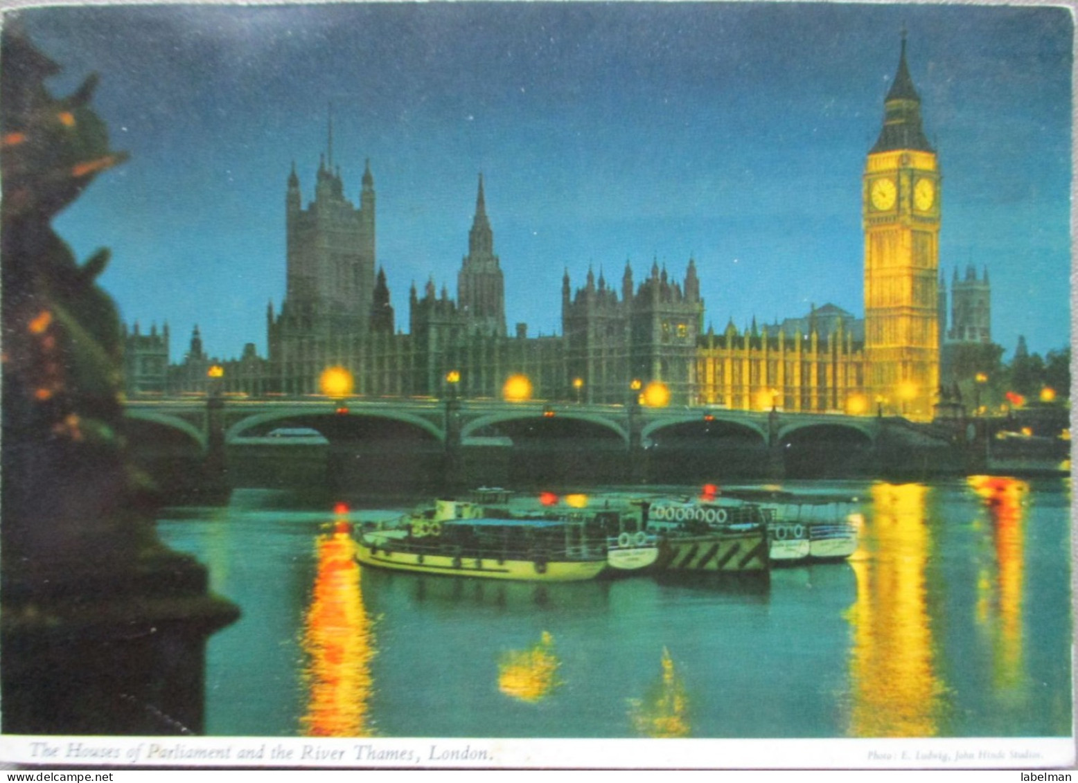 ENGLAND UK UNITED KINGDOM LONDON PARLIAMENT BIG BEN KARTE CARD POSTCARD CARTOLINA CARTE POSTALE ANSICHTSKARTE POSTKARTE - Selkirkshire