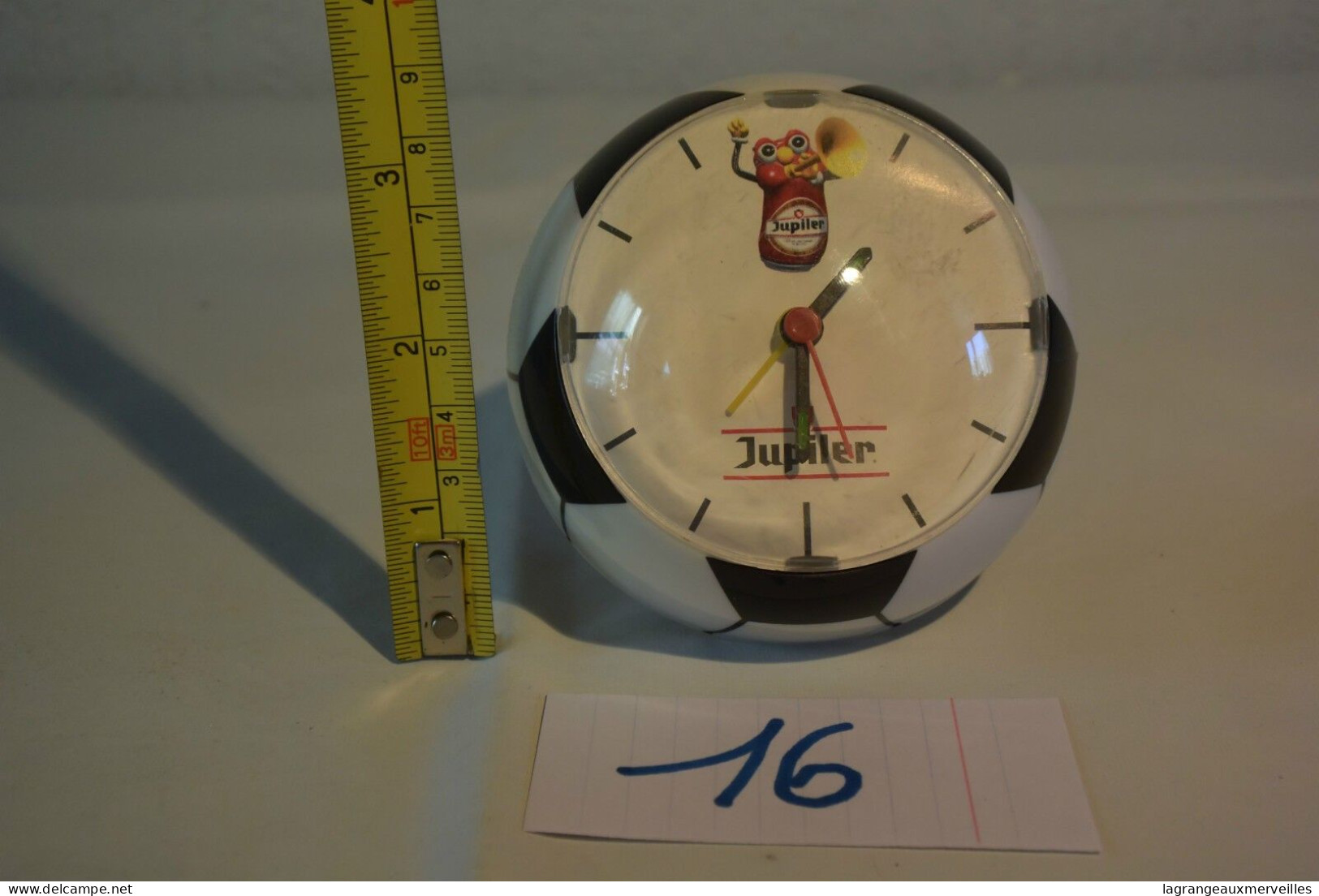 C16 Horloge Publicitaire Foot Jupiler - Clocks