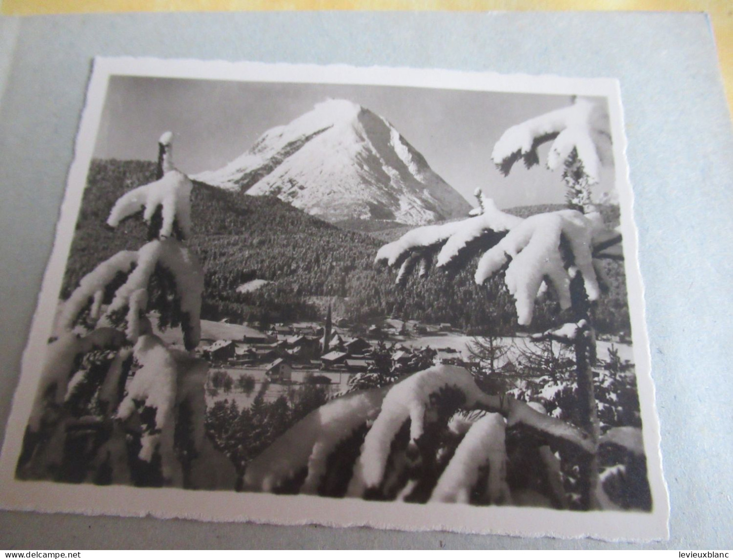 Petit Album-Souvenir De 12 Vraies Photographies De SEEFELD Sous La Neige / Tirol, Autriche/Vers 1920 -1930  PGC547 - Dépliants Touristiques