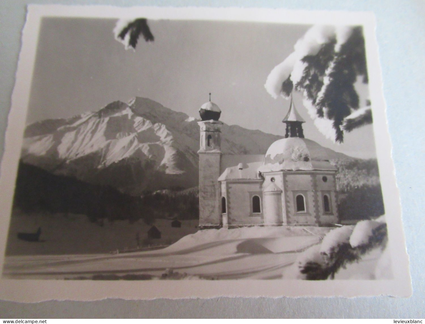 Petit Album-Souvenir De 12 Vraies Photographies De SEEFELD Sous La Neige / Tirol, Autriche/Vers 1920 -1930  PGC547 - Tourism Brochures