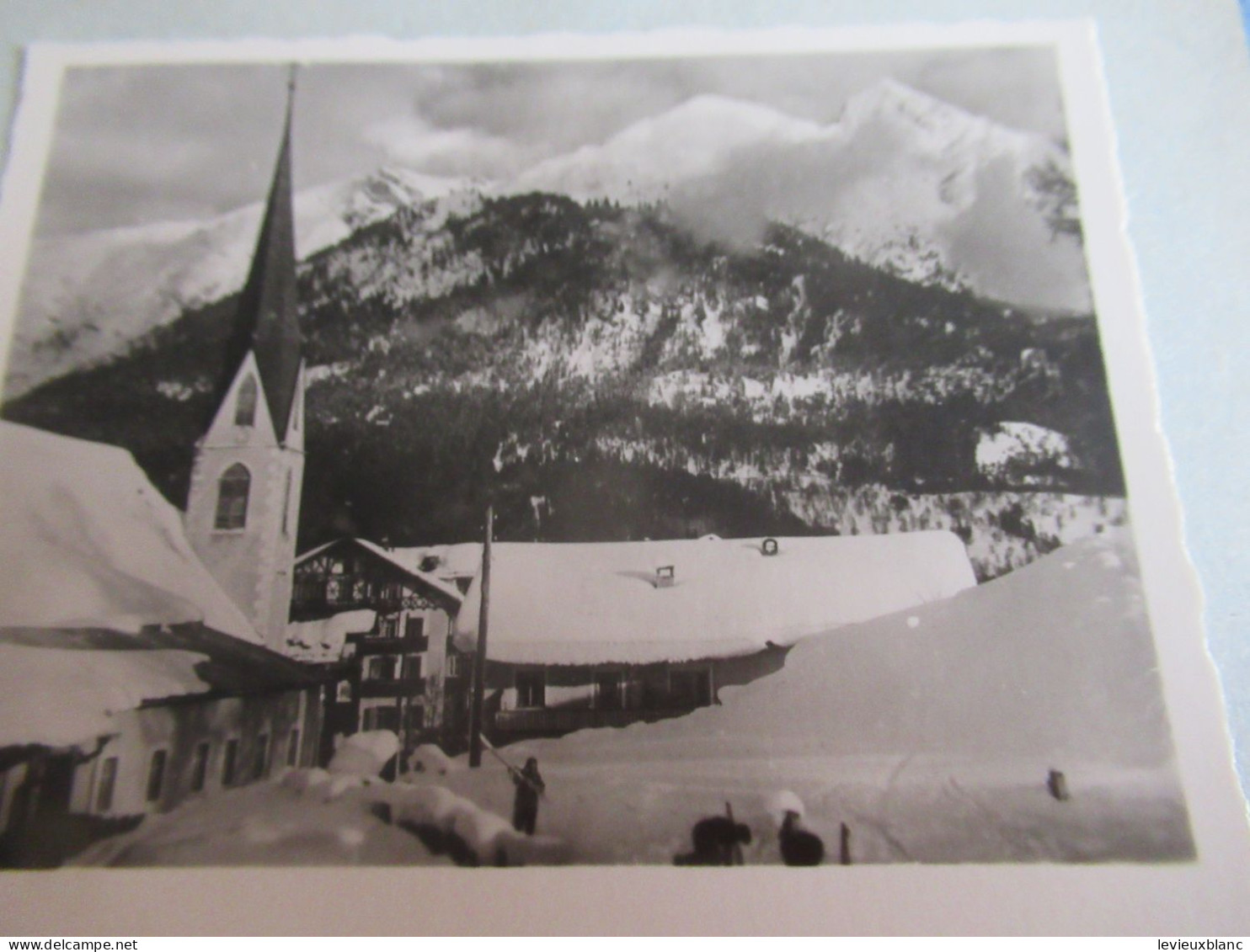 Petit album-Souvenir de 12 vraies photographies de SEEFELD sous la neige / Tirol, Autriche/Vers 1920 -1930  PGC547