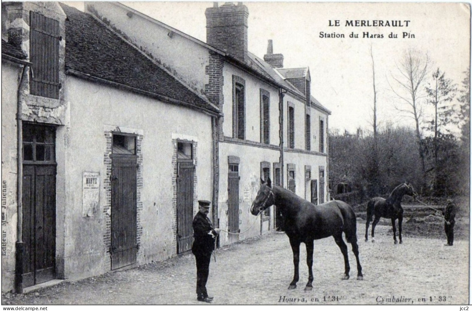 61- LE MERLERAULT - Station Du Haras Du Pin - Le Merlerault