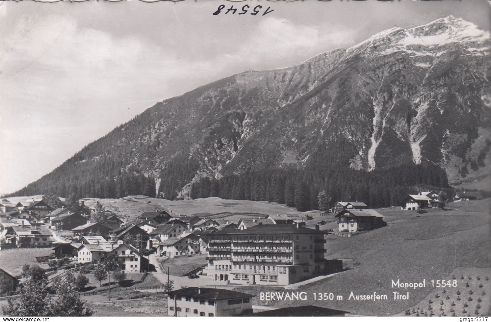 E3075) BERWANG 1350m Ausserfern - Tirol - Häuser Details ALT ! - Berwang