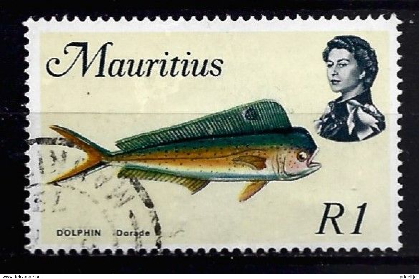 Mauritius 1969 Fish Y.T. 343 (0) - Maurice (1968-...)
