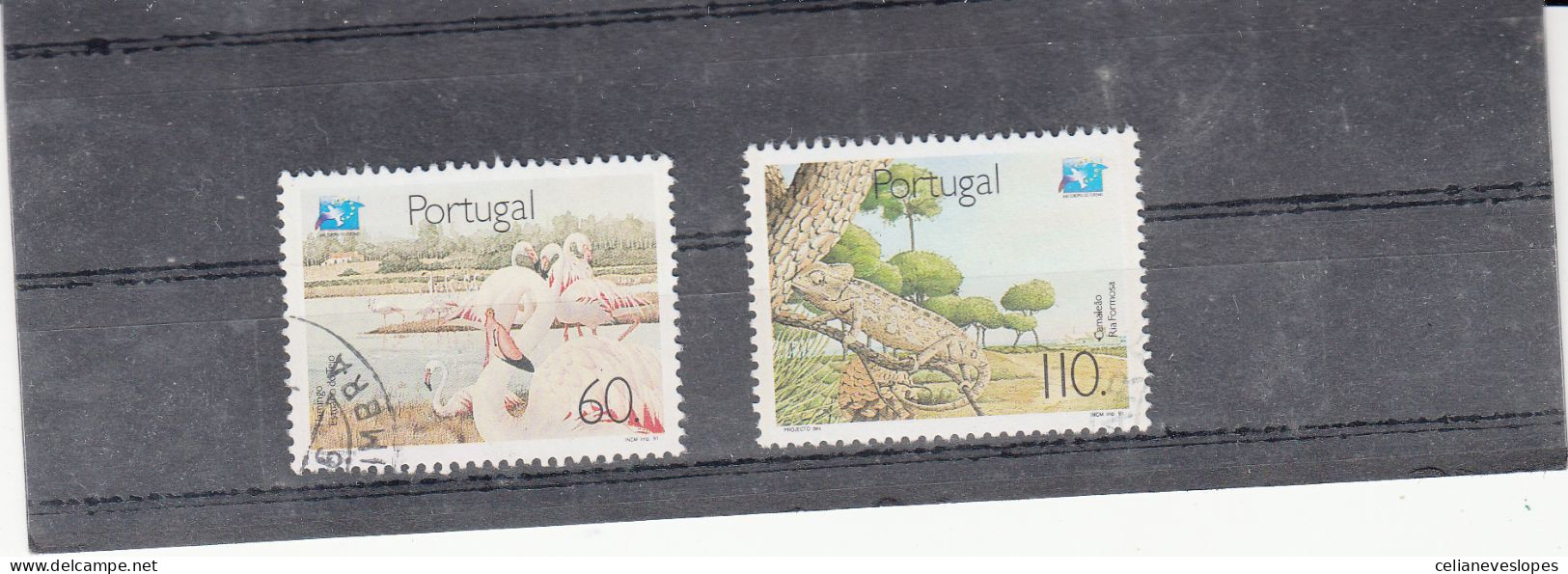 Portugal, Ano Europeu Do Turismo, 1991, Mundifil Nº 1993 A 1994 Used - Oblitérés