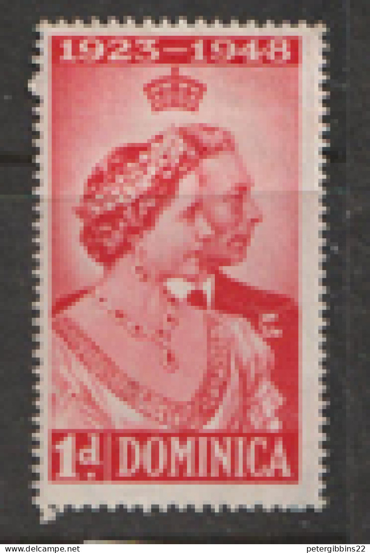 Dominica   1948  SG 112   Silver Wedding  Mounted Mint - Dominica (...-1978)