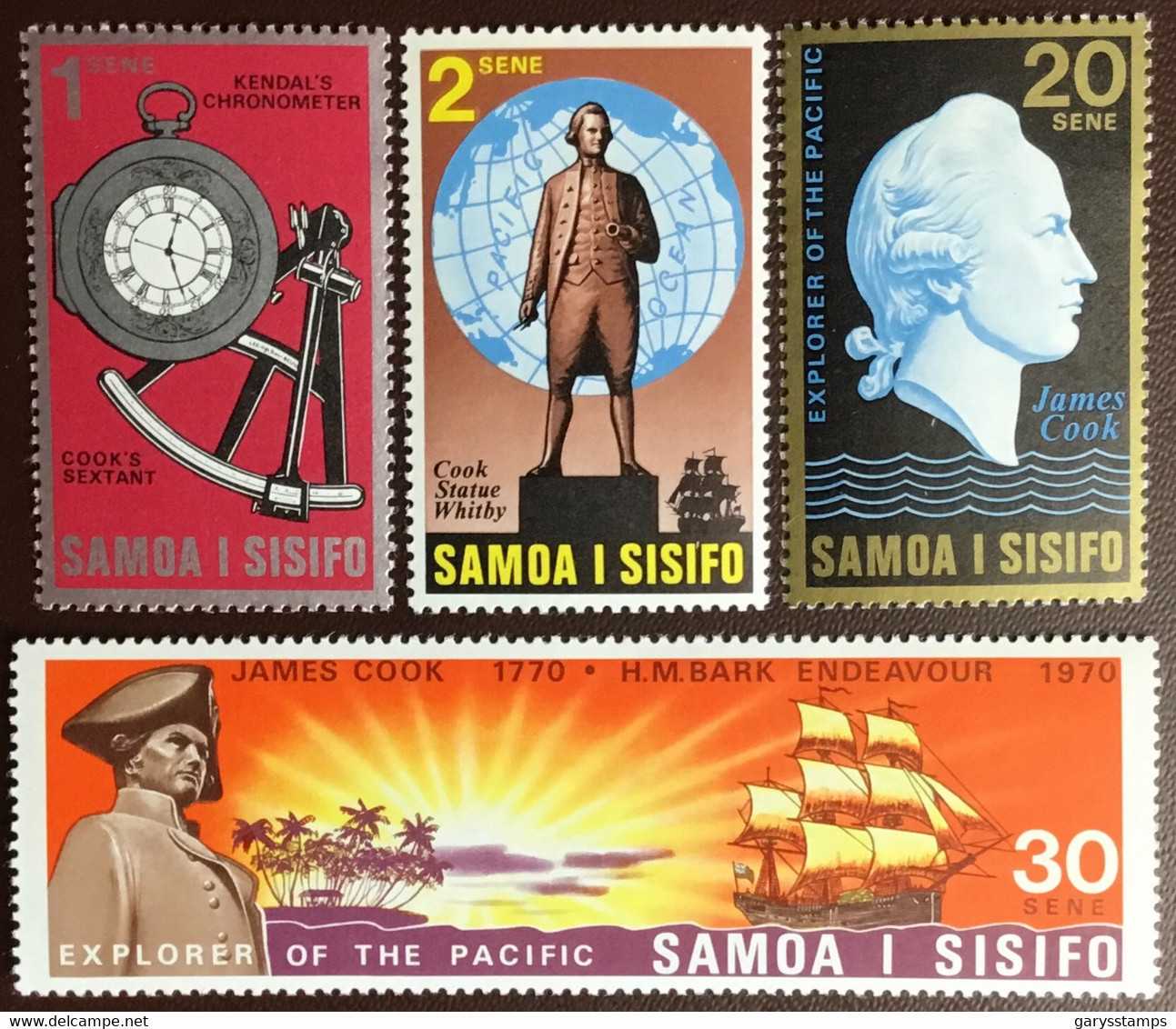 Samoa 1970 Cook’s Exploration Of Pacific MNH - Samoa
