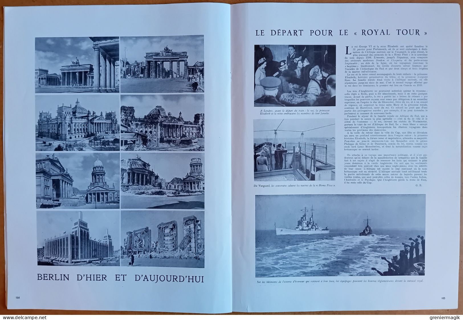 France Illustration N°72 15/02/1947 Ultimatum en Palestine/Indochine/Traités de paix/Royal Tour/Grassholm/Zuyderzee