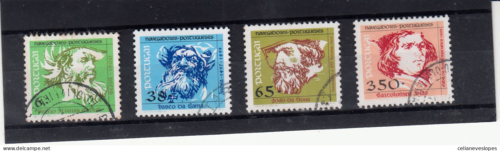 Portugal, Navegadores Portugueses, 1992, Mundifil Nº 2061 A 2064 Used - Used Stamps