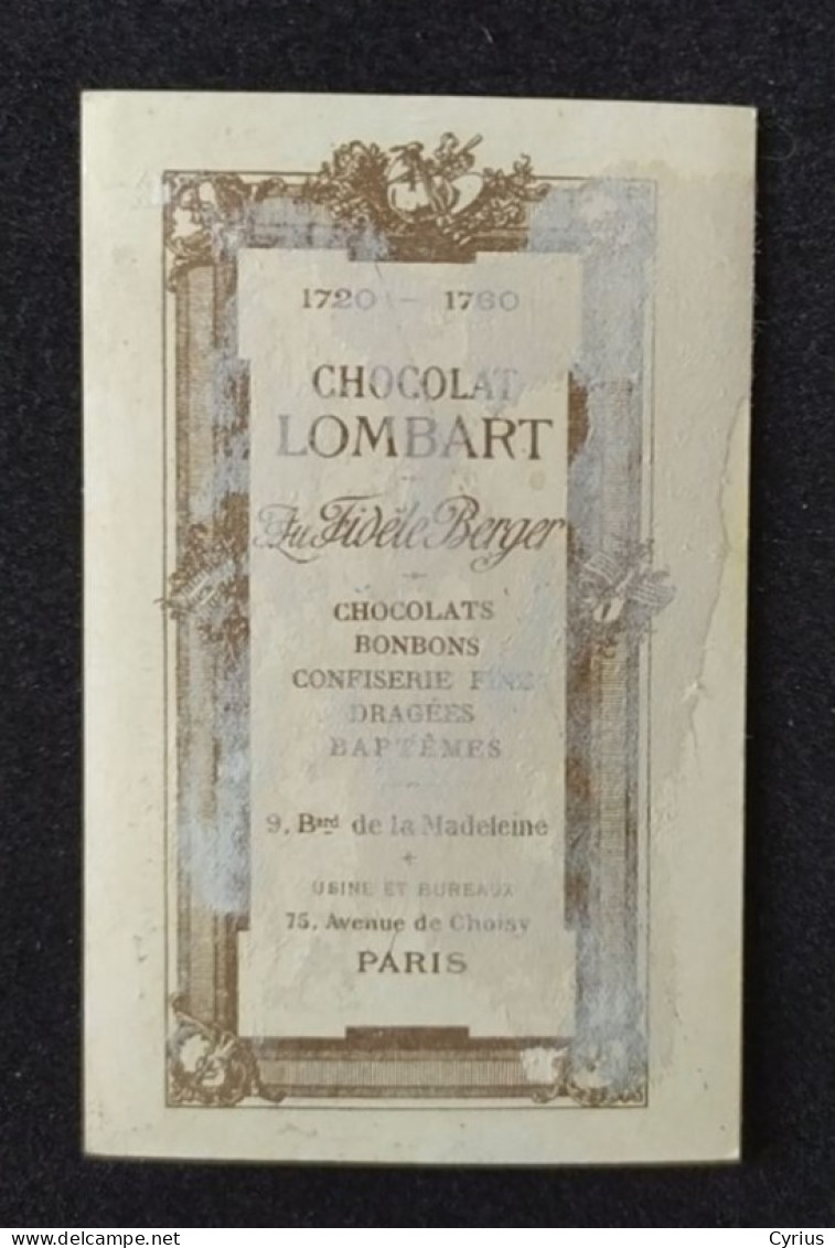 Chromo Lombart Série "1720-1760"  Henri IV - Lombart