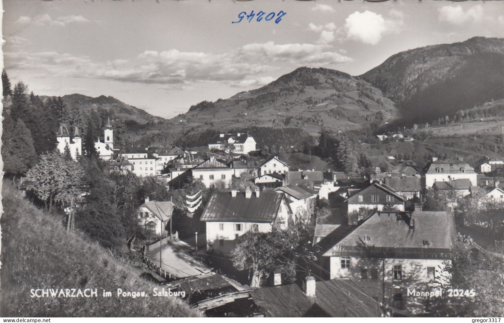 E3117) SCHWARZACH Im Pongau - Salzburg - Häuser Details U. Straße Im Vordergrund ALT! - Bad Gastein