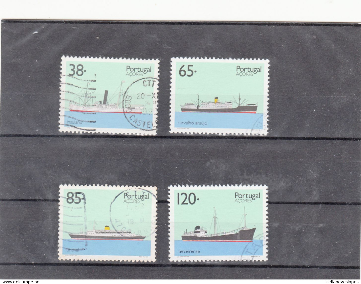 Portugal, Transportes Dos Açores, 1992, Mundifil Nº 2110 A 2113 Used - Used Stamps