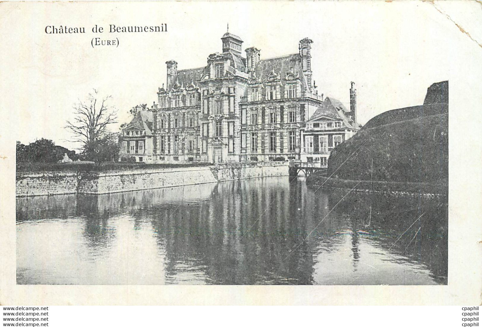 CPA Chateau De Beaumesnil Eure - Beaumesnil