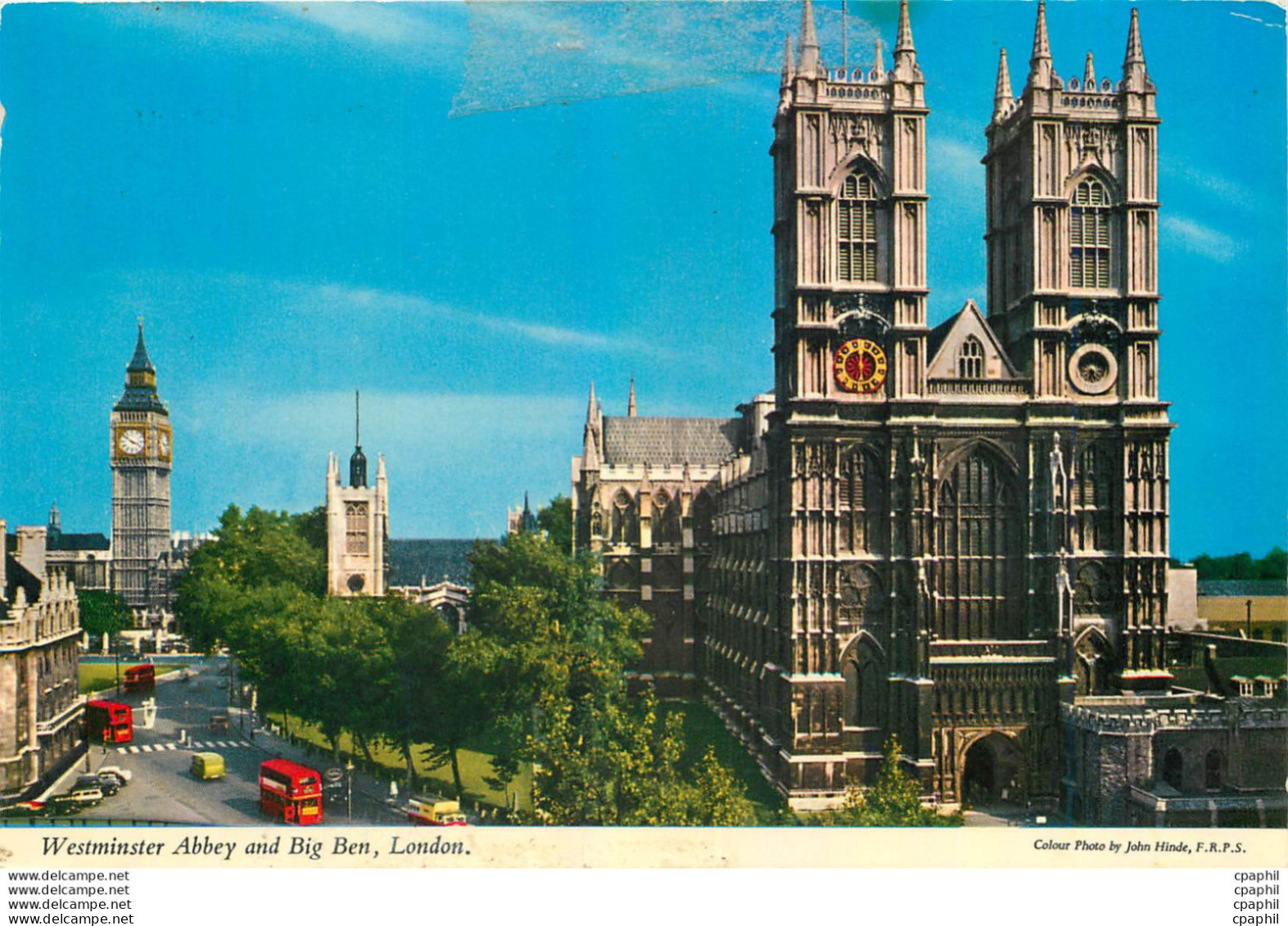 CPM Westminster Abbey And Big Ben London - Westminster Abbey