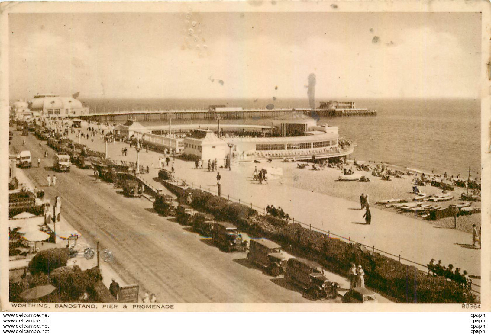 CPM Worthing Bandstand Pier Promenade - Worthing