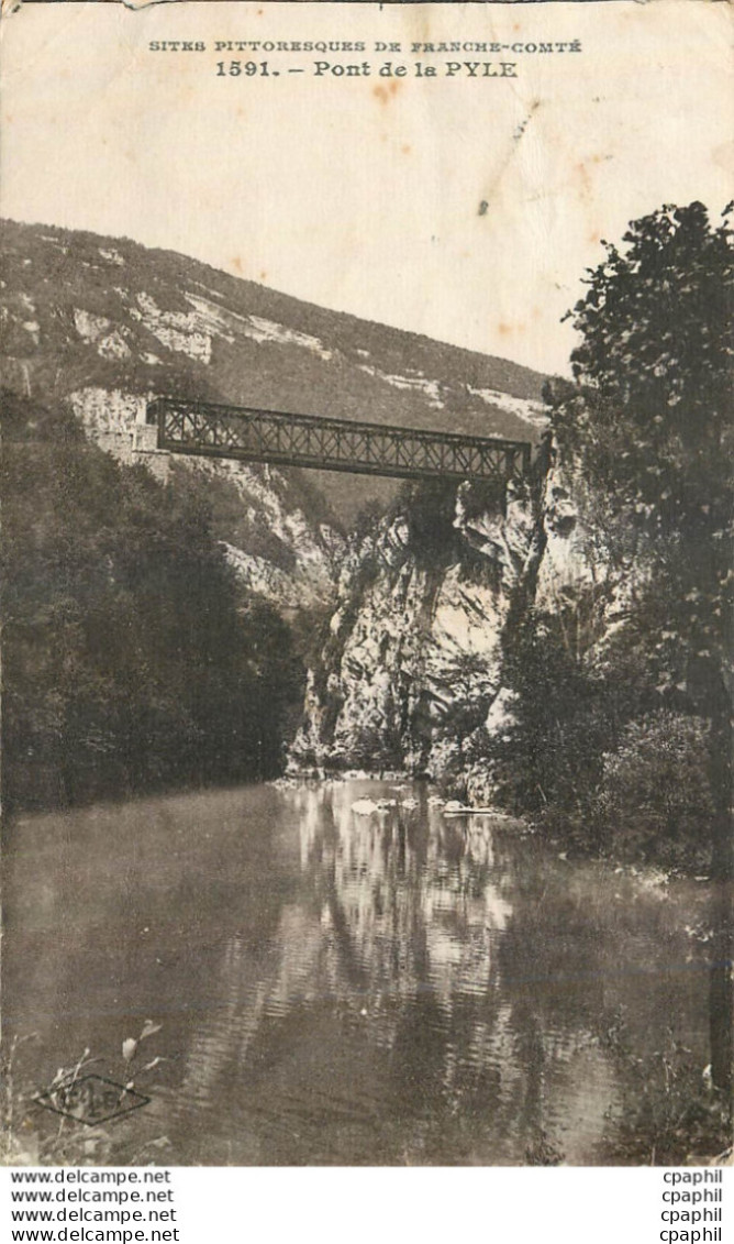 CPA Pont De La Pyle - Franche-Comté