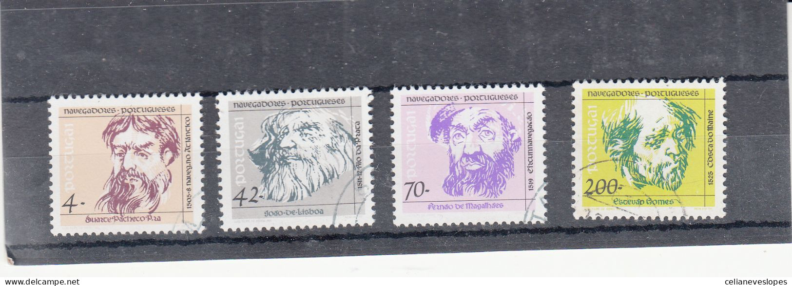 Portugal, Navegadores Portugueses, 1992, Mundifil Nº 2123 A 2126 Used - Gebraucht