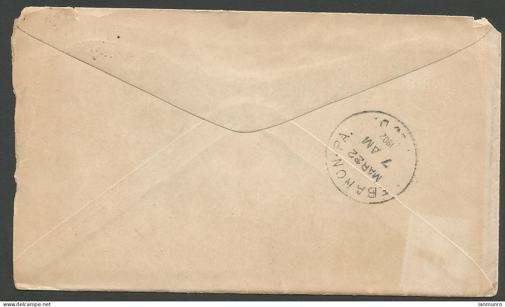 1902 Schultz Bros Lumber Advertising Cover 2c Numeral Brantford Ontario - Storia Postale