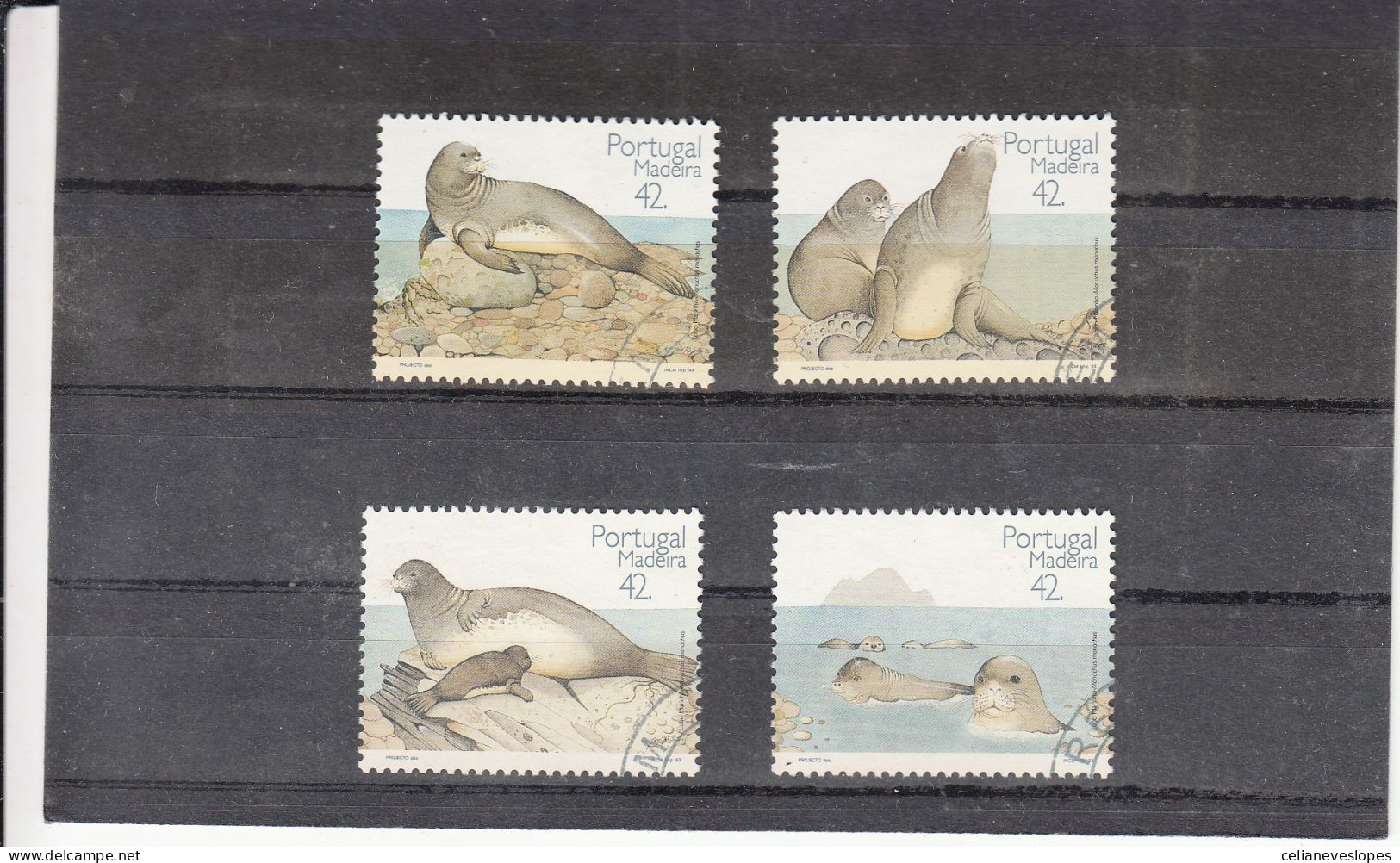 Portugal, Protecção Da Natureza - Madeira, 1992, Mundifil Nº 2141 A 2144 Used - Usado