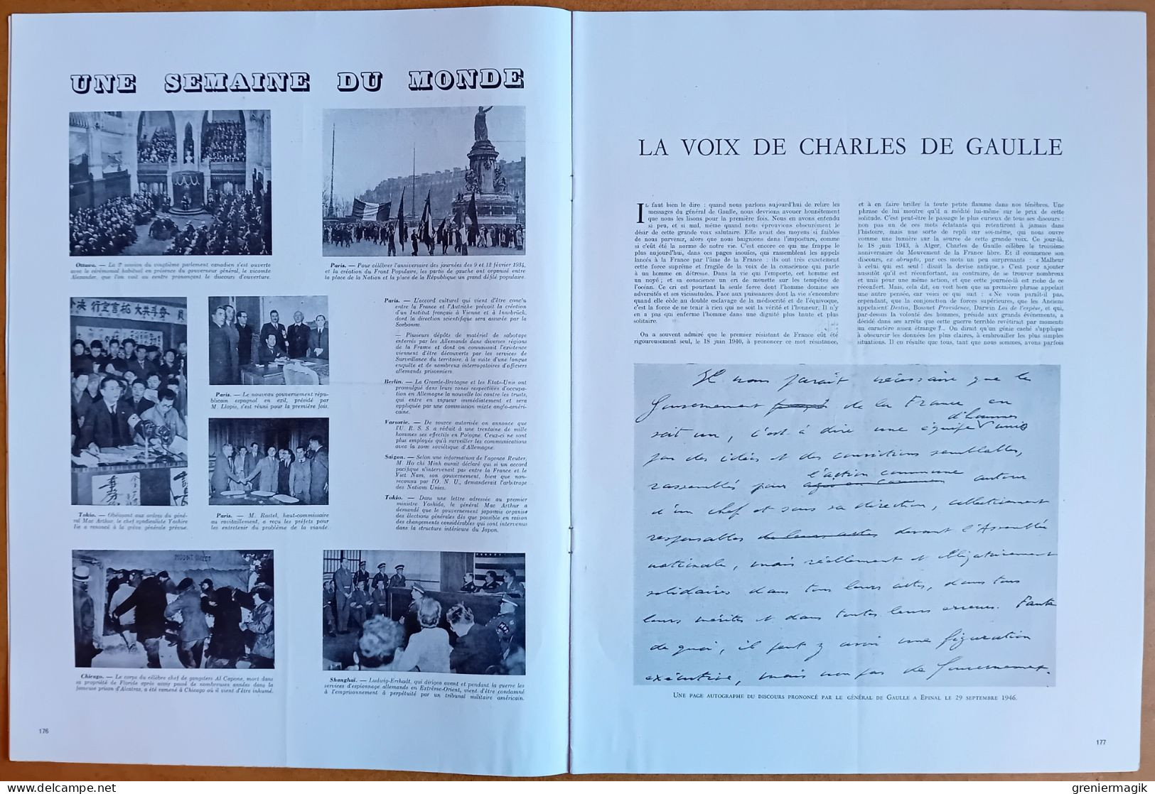 France Illustration N°73 22/02/1947 Signatures Des Traités De Paix/Pola Italie/Alimentation Africaine/Boleslav Bierut - General Issues