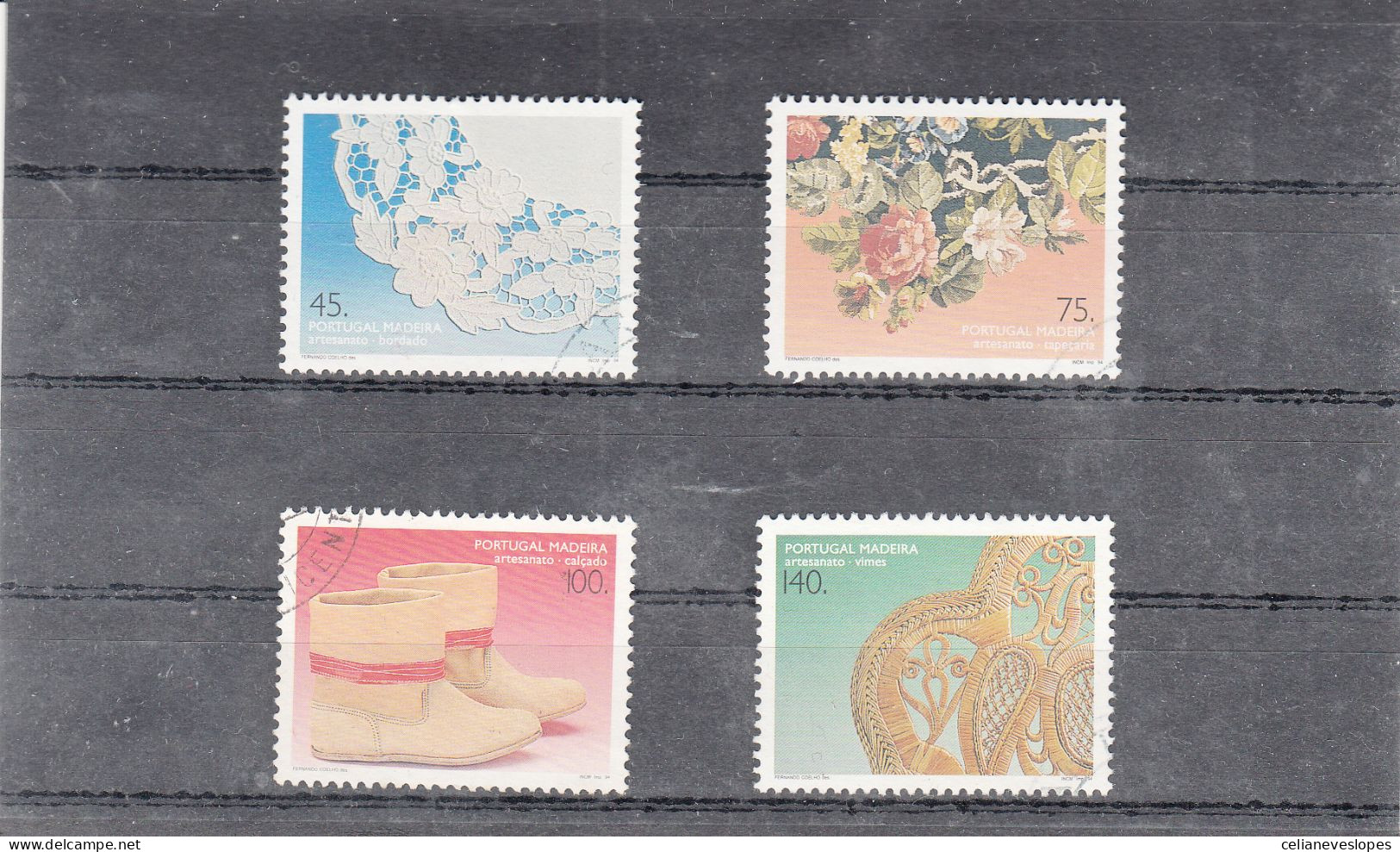 Portugal, Artesanato Da Madeira, 1994, Mundifil Nº 2204 A 2207 Used - Used Stamps