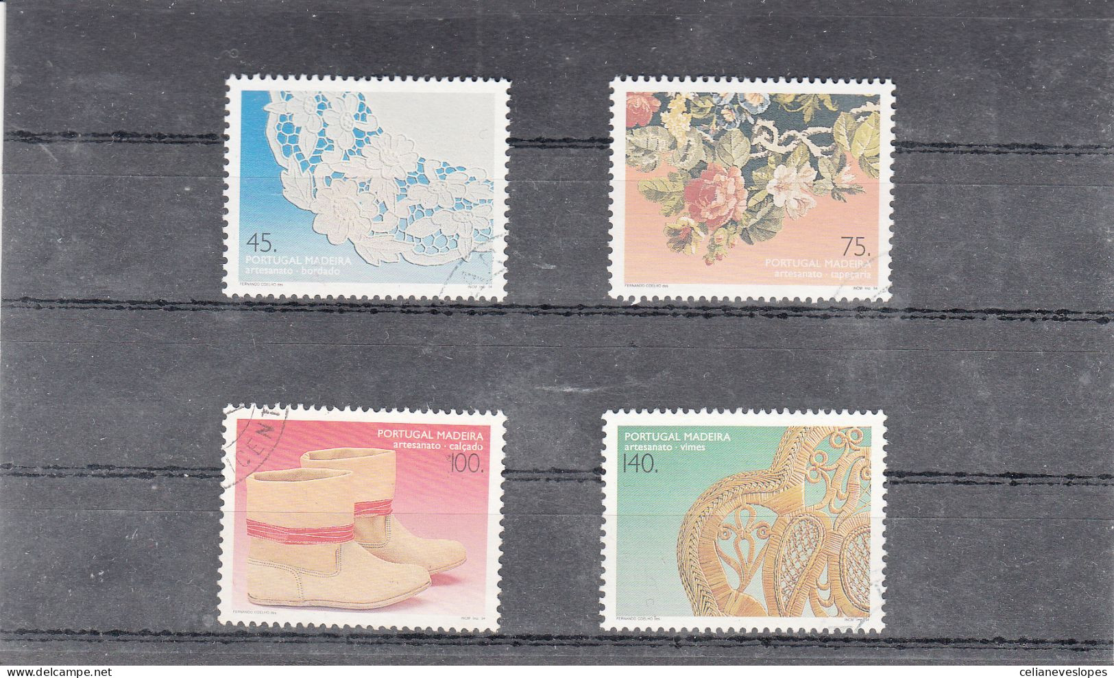 Portugal, Artesanato Da Madeira, 1994, Mundifil Nº 2204 A 2207 Used - Gebraucht