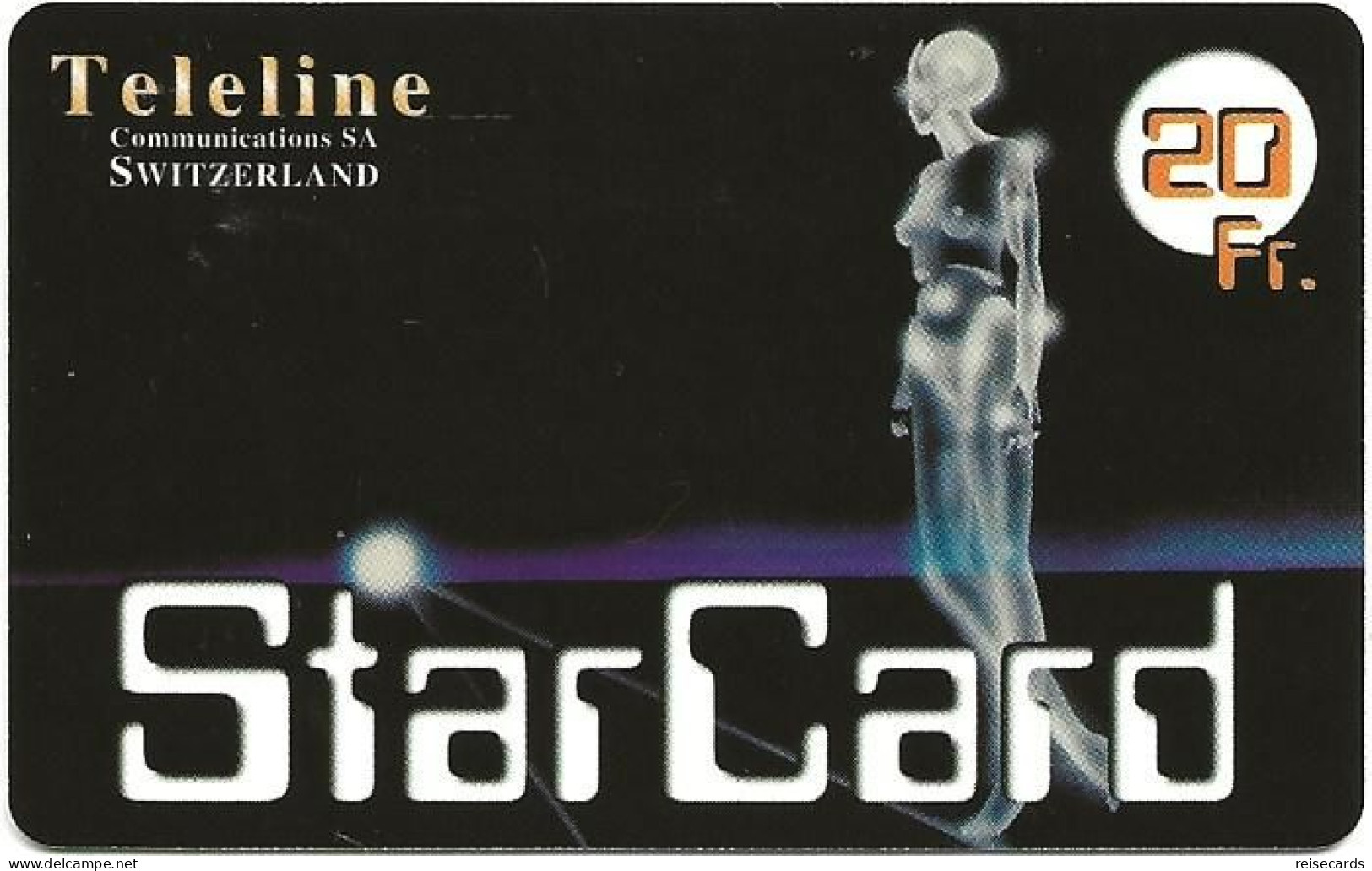 Switzerland: Teleline - StarCard - Schweiz