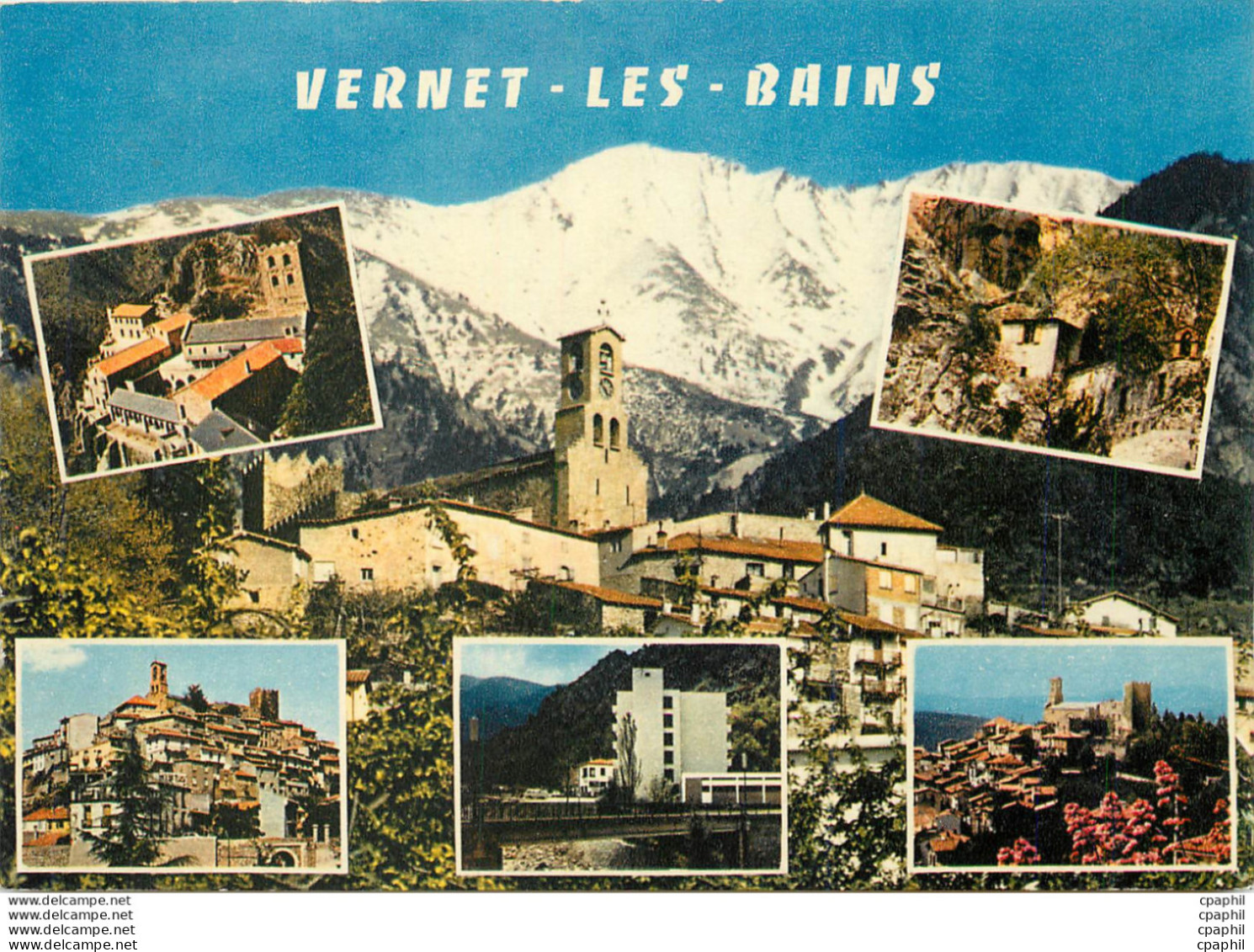 CPM En Roussillon Le Conflent Vernet Les Bains (Pyr Ort) - Roussillon