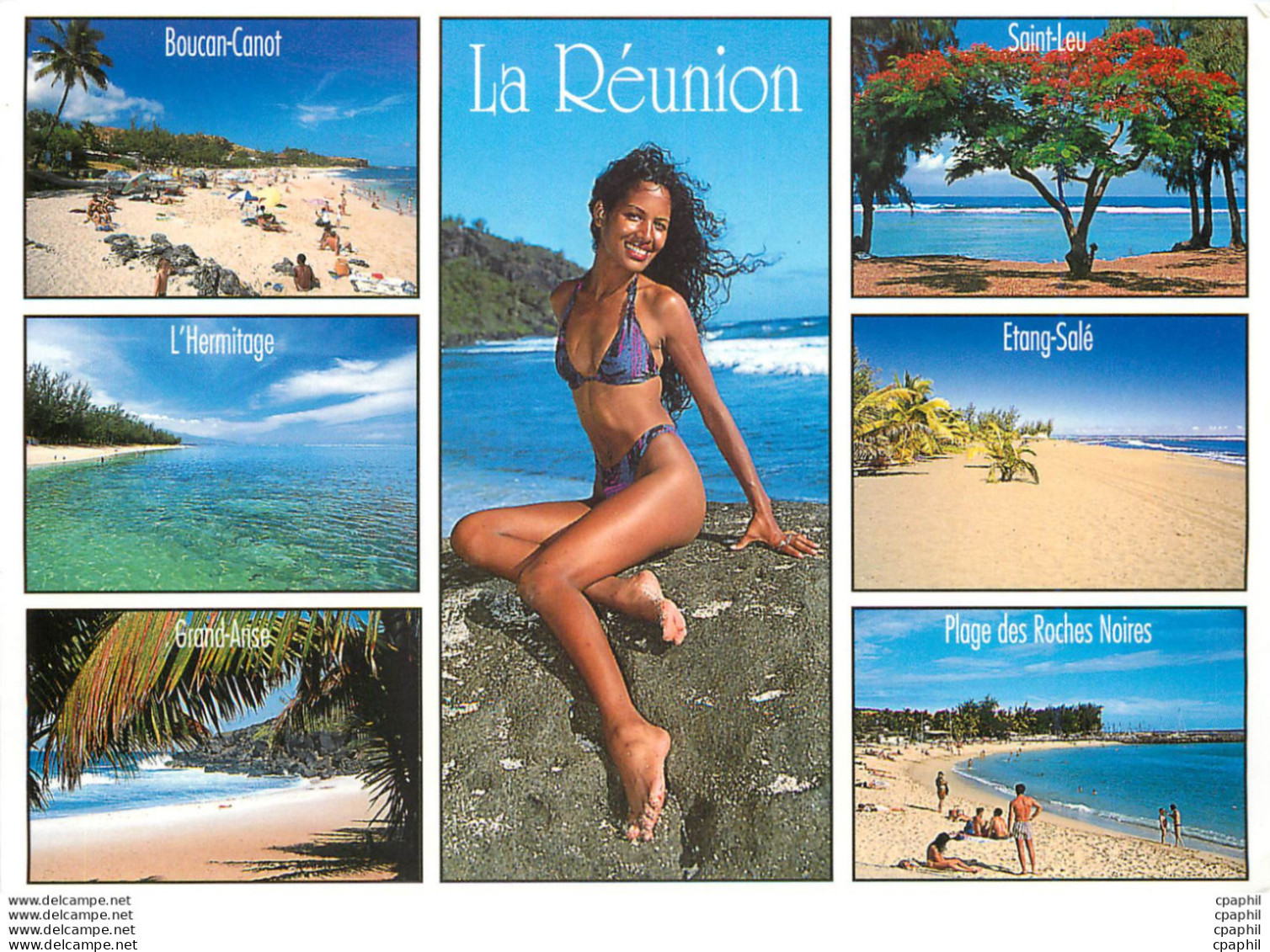 CPM Ile De La Reunion Ses Plages - Riunione