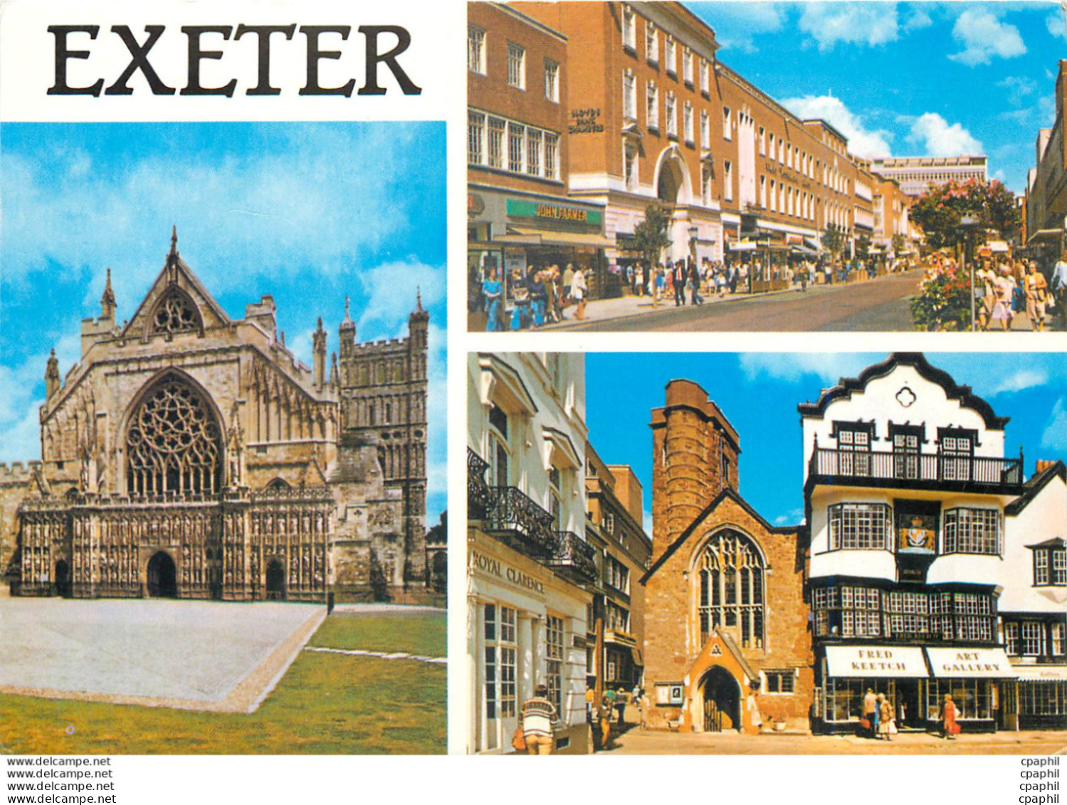 CPM Exeter Cathedral Mois House High Street - Exeter