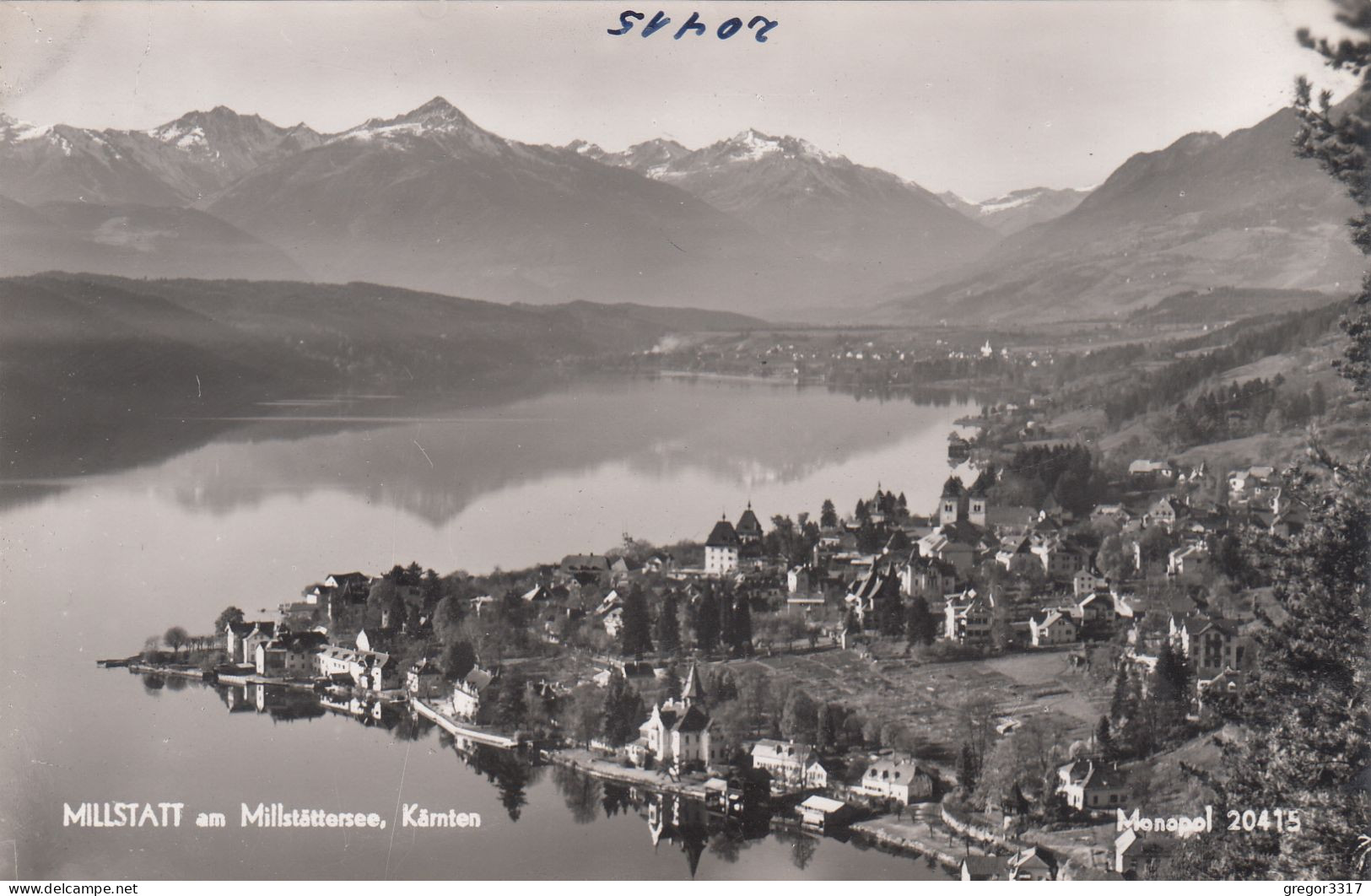 E3137) MILLSTATT Am Millstättersee - Kärnten - S/W FOTO AK - Kirche Häuser ALT ! - Millstatt