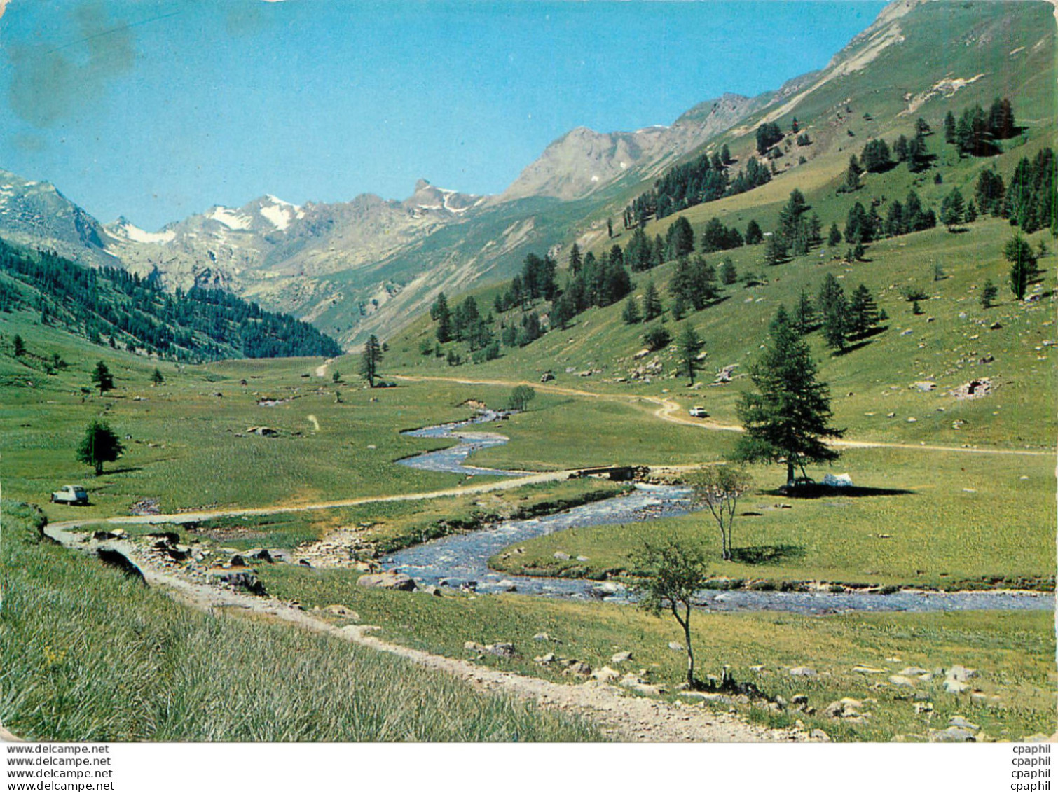 CPM Les Alpes Le Vallon Du Lauzanier (Reserve Naturelle) - Clervaux