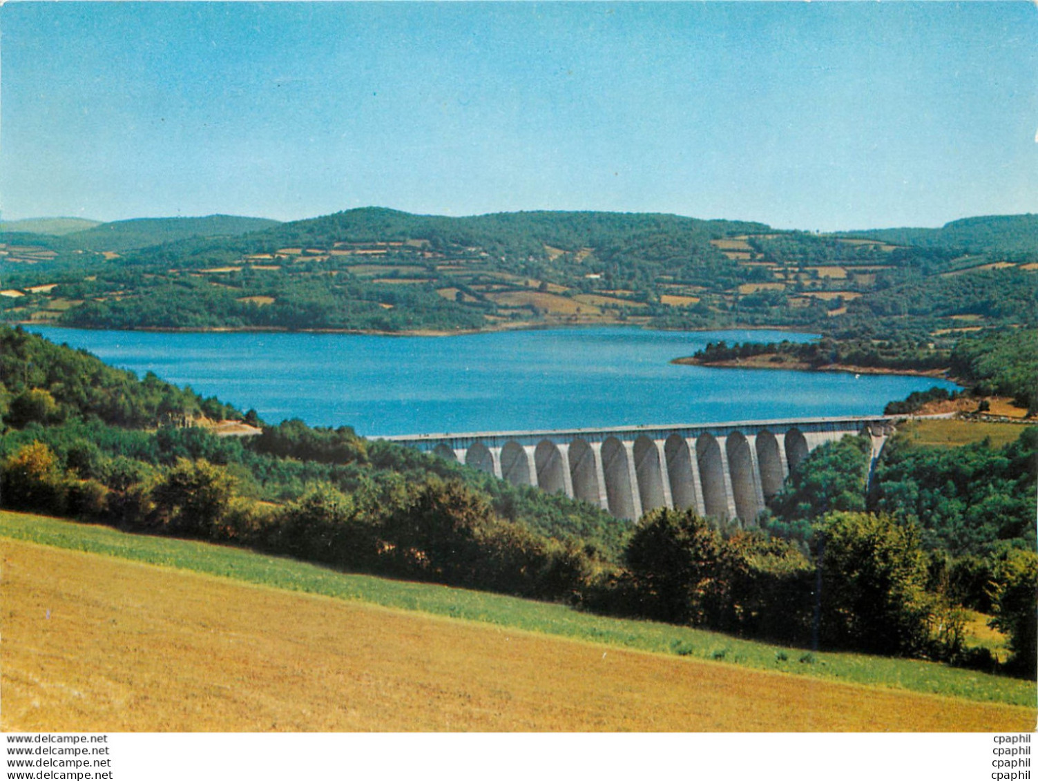 CPM Le Morvan Touristique Le Barrage De Panneciere Chaumard Nievre - Bourgogne