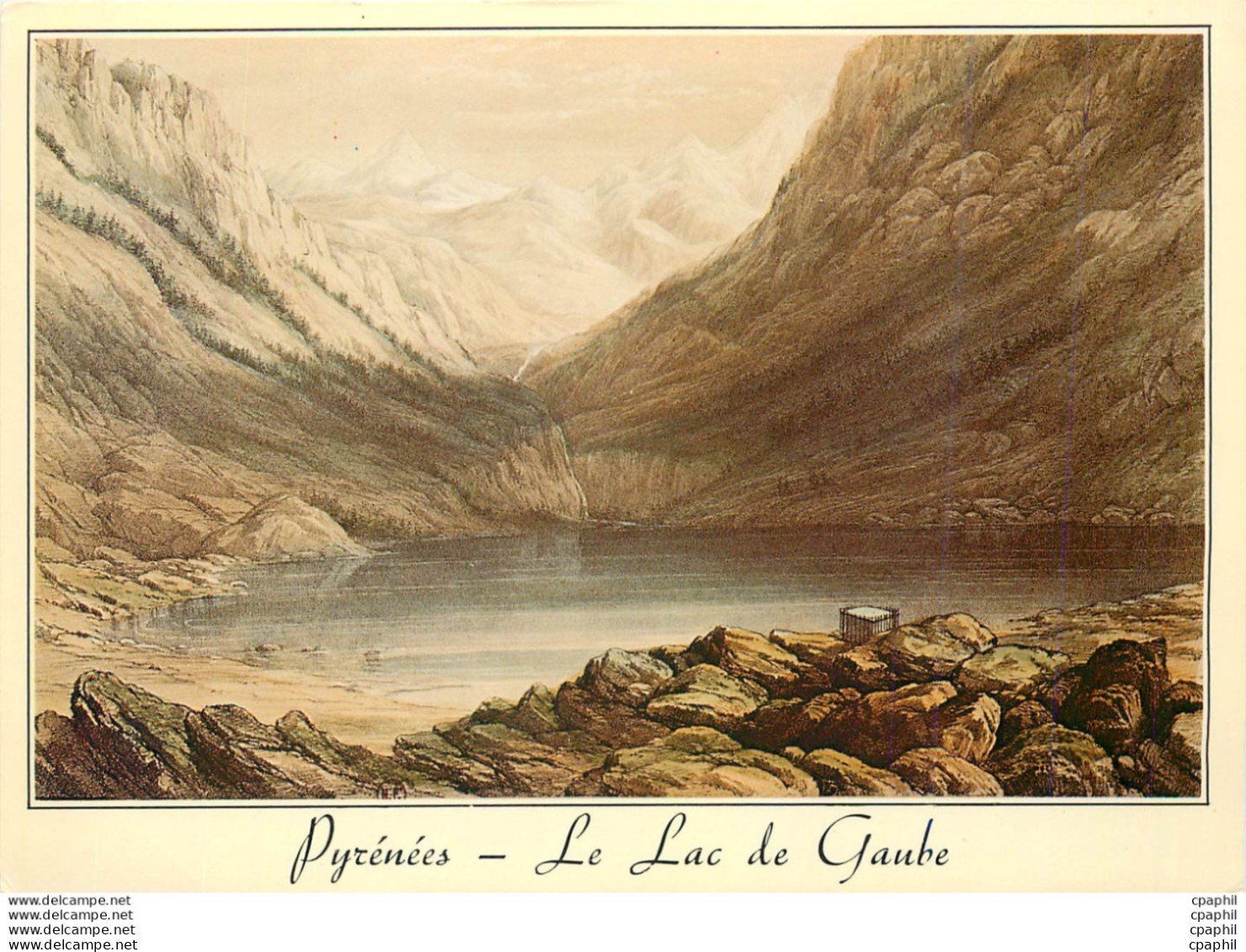 CPM Pyrenees Le Lac De Gaube - Midi-Pyrénées