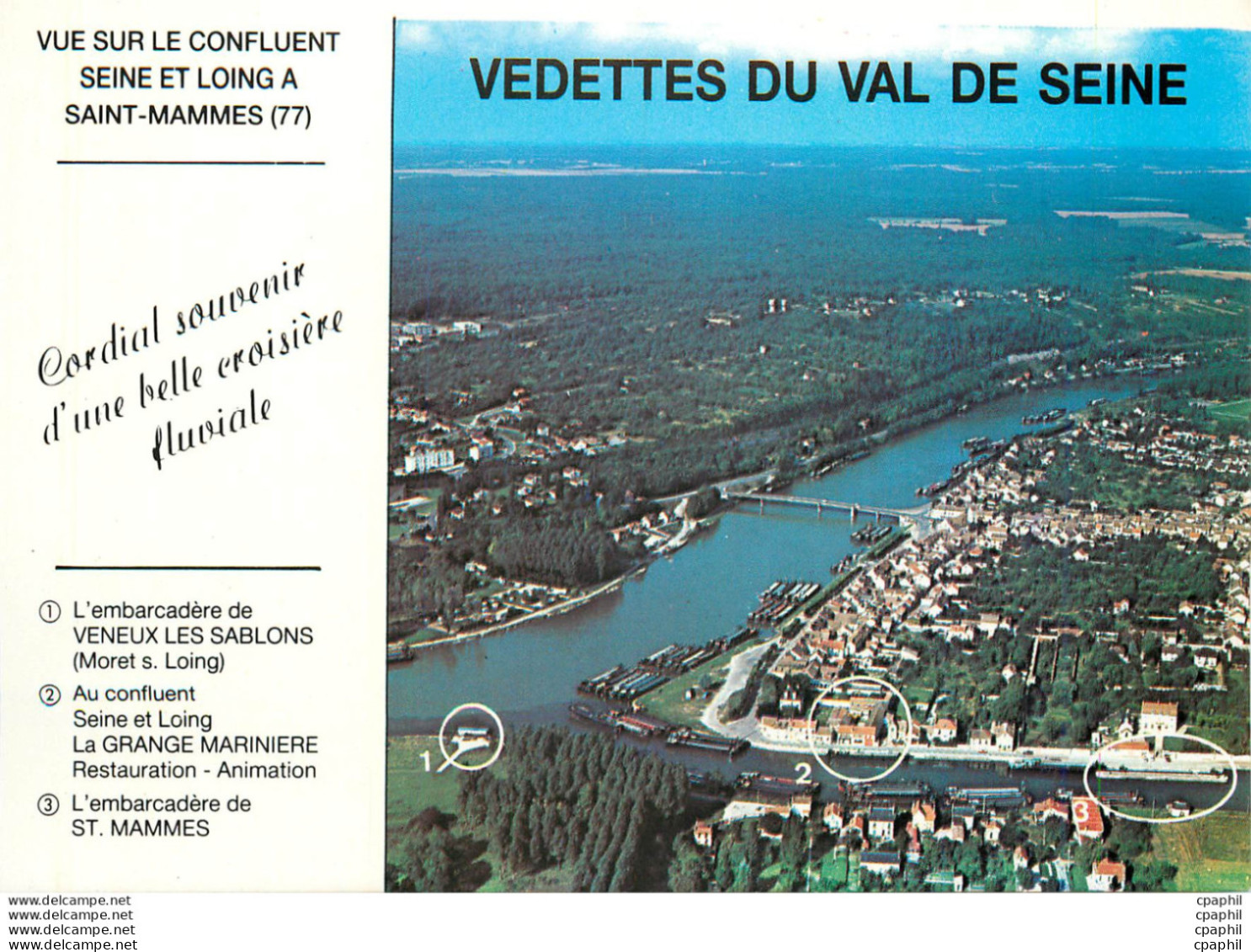 CPM Vedettes Du Val De Seine - Saint Mammes