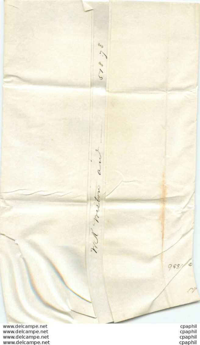 Lettre Cover Etats-Unis Boston 1836 - …-1845 Voorfilatelie