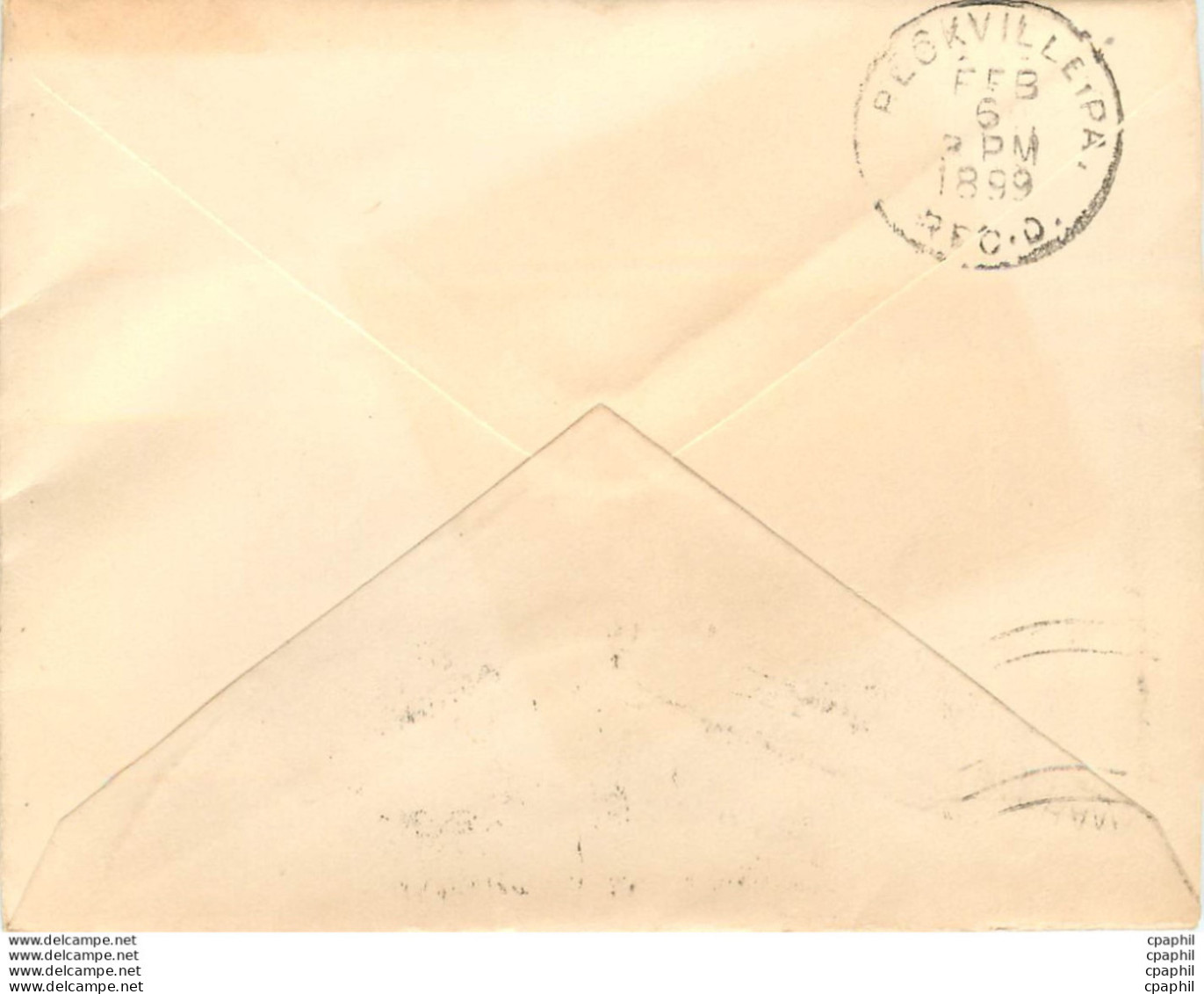 Lettre Cover Etats-Unis 2c 1899 Scranton Cover - Sonstige & Ohne Zuordnung