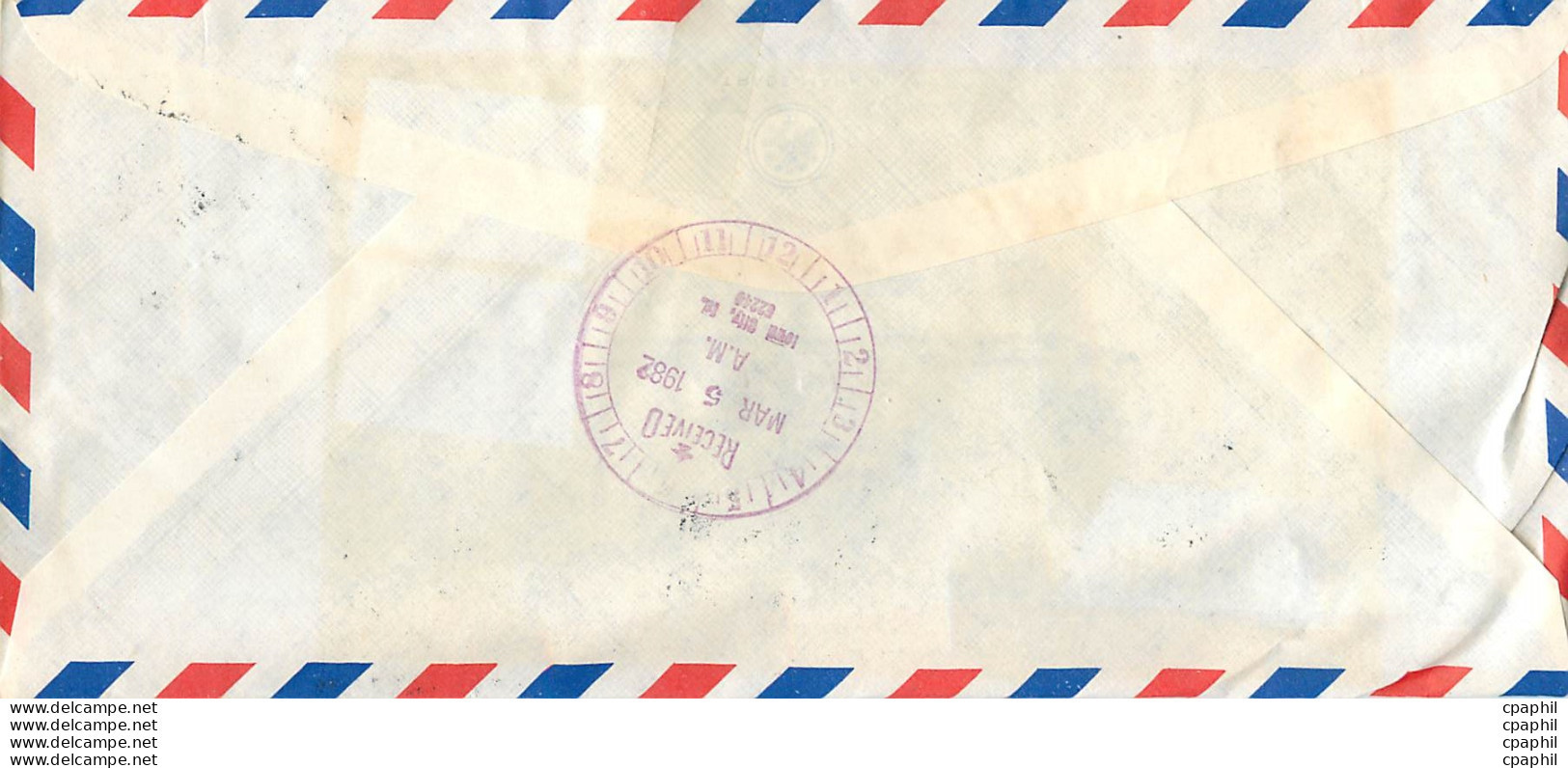 Lettre Cover Chine China University Iowa Taipei Chung Cheng - Lettres & Documents