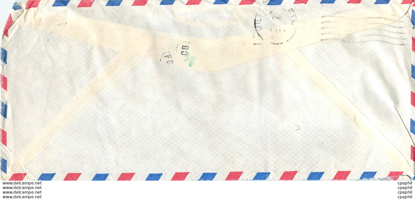 Lettre Cover Inde India University Iowa - Lettres & Documents