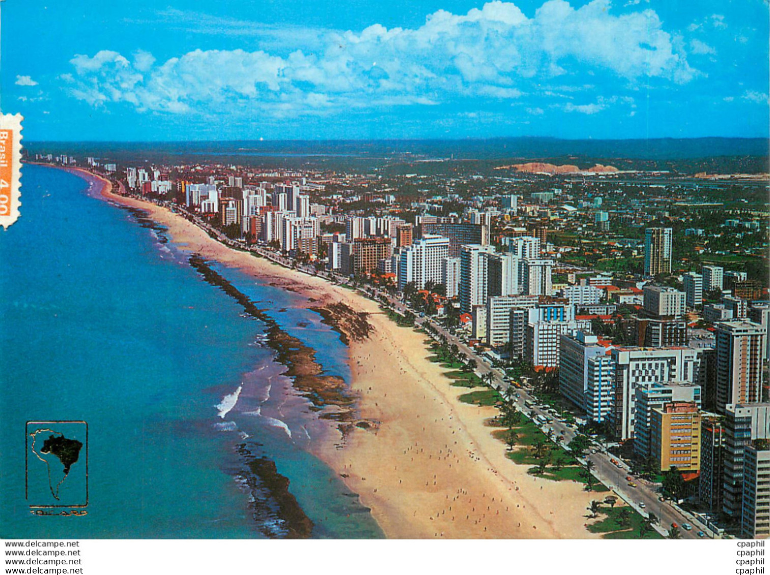 CPM Brasil Recife Aerial View Viagem Site - Recife