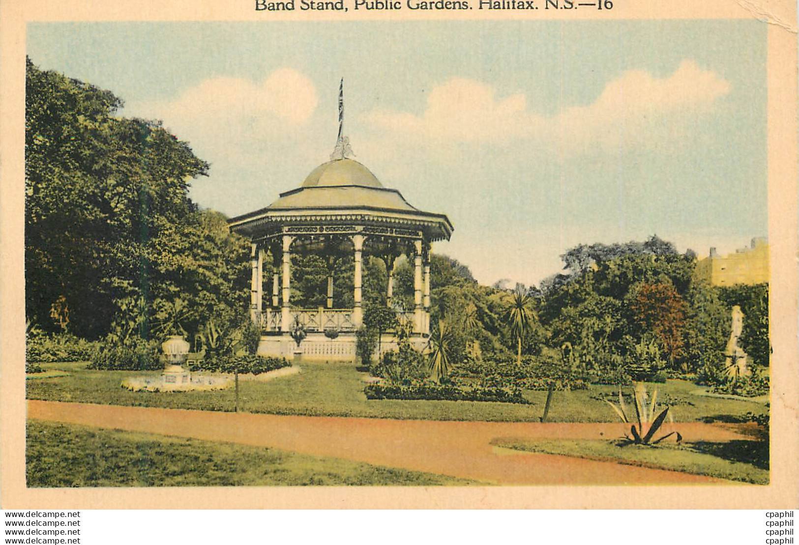 CPA Band Stand Public Gardens Halifax NS - Halifax